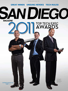 Reynales on the cover of San Diego Magazine