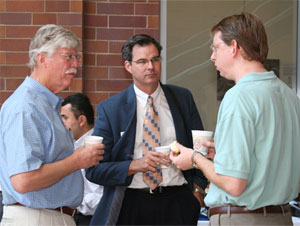 Paul Blair With Students
