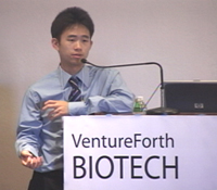 VentureForth Biotech chair Kevin Jung, a 4th year computer engineering undergraduate