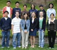 Twelve of the 13 UCSD engineering undergrads en route to Asia as part of the PRIME research program.