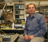 Professor Stojan Radic in Calit2 Photonics Lab