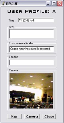 GUI for Enhanced Situational Awareness System