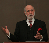 Vinton Cerf at Calit2