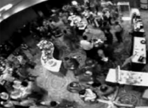 Social Movement video still from aerial camera