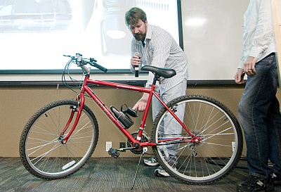 High Intensity Bike Light, Tim Stockwell