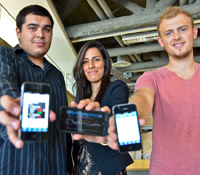 UCSD computer science students developed the iPhone app for border crossers