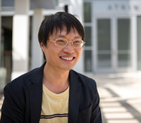 Composer in Residence Lei Liang in the Qualcomm Institute
