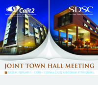 Calit2-SDSC Town Hall Meetings