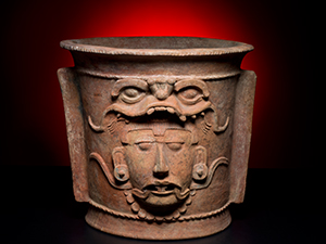 Maya Funerary Urn