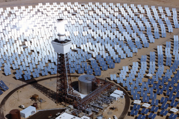 Solar collectors, courtesy U.S. Department of Energy