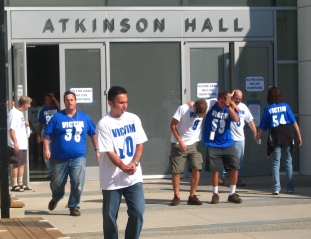 MMST victims leaving Atkinson Hall
