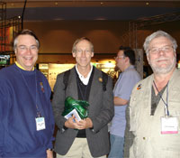Larry Smarr, Peter Arzberger, and Dan Sandin