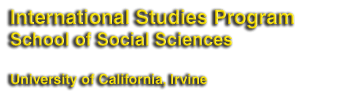 School of Social Sciences International Studies Program