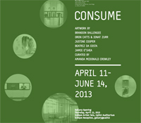 CONSUME exhibition in gallery@calit2