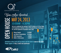 Qualcomm Institute Research Open House May 24