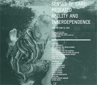 Senses of Care exhibition in gallery@calit2