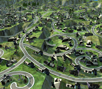Still image from the interactive Scalable City